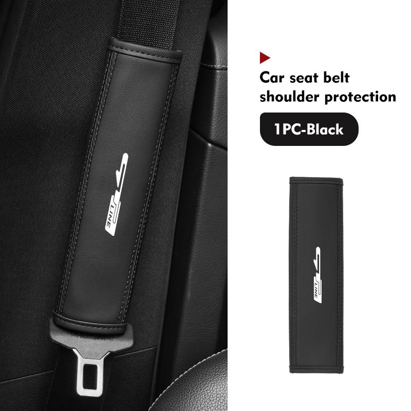 Car Seat Belt Cover Shoulder Pad Protector Cover Safety Belt Padding Pad Cushion For KIA gt gtline Xline ceed Forte RIO STINGER