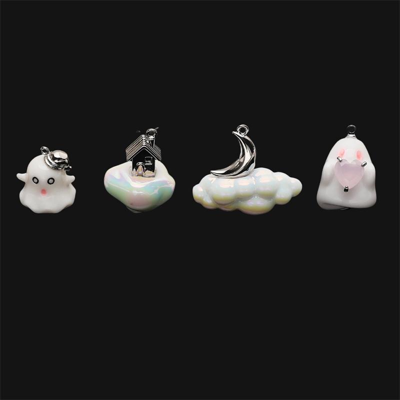 1 peça/saco Pingente de Resina DIY Pulseira Colar Brincos Acessórios de Joalheria