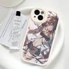 Hu Tao Genshin Impact PU Leather Phone Case For iPhone 16 15 14 13 12 11 Pro Max Plus Back Fundas