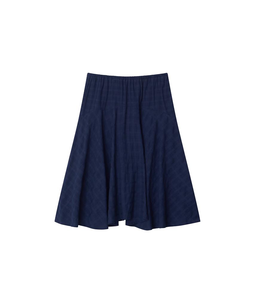 Meibeoyu Betti Flare Skrit _ Navy