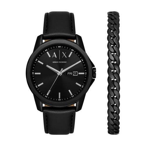 

A|X Armani Exchange Men s Watch AX7147SET Black