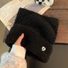 Hats for Women Knitted Cute Cat Ear Knitted Hat Love Embroidery Knitted Wool Hat Winter Warm Ear Protection Cold Hat