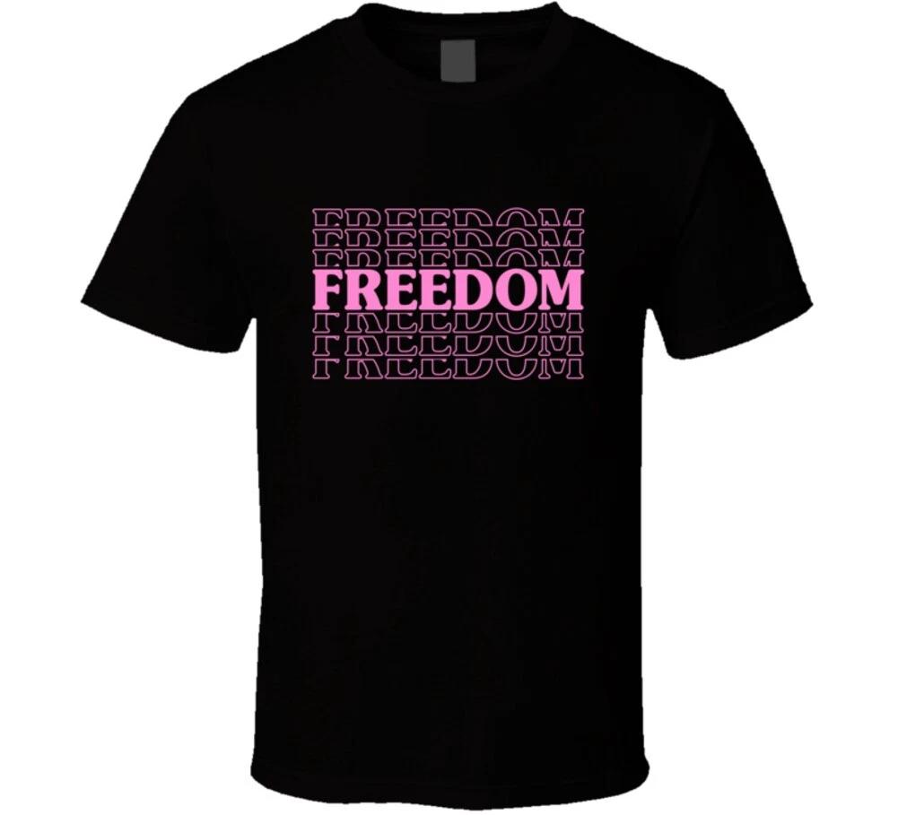 Freedom Pink Usa America Gift T Shirt 2XL