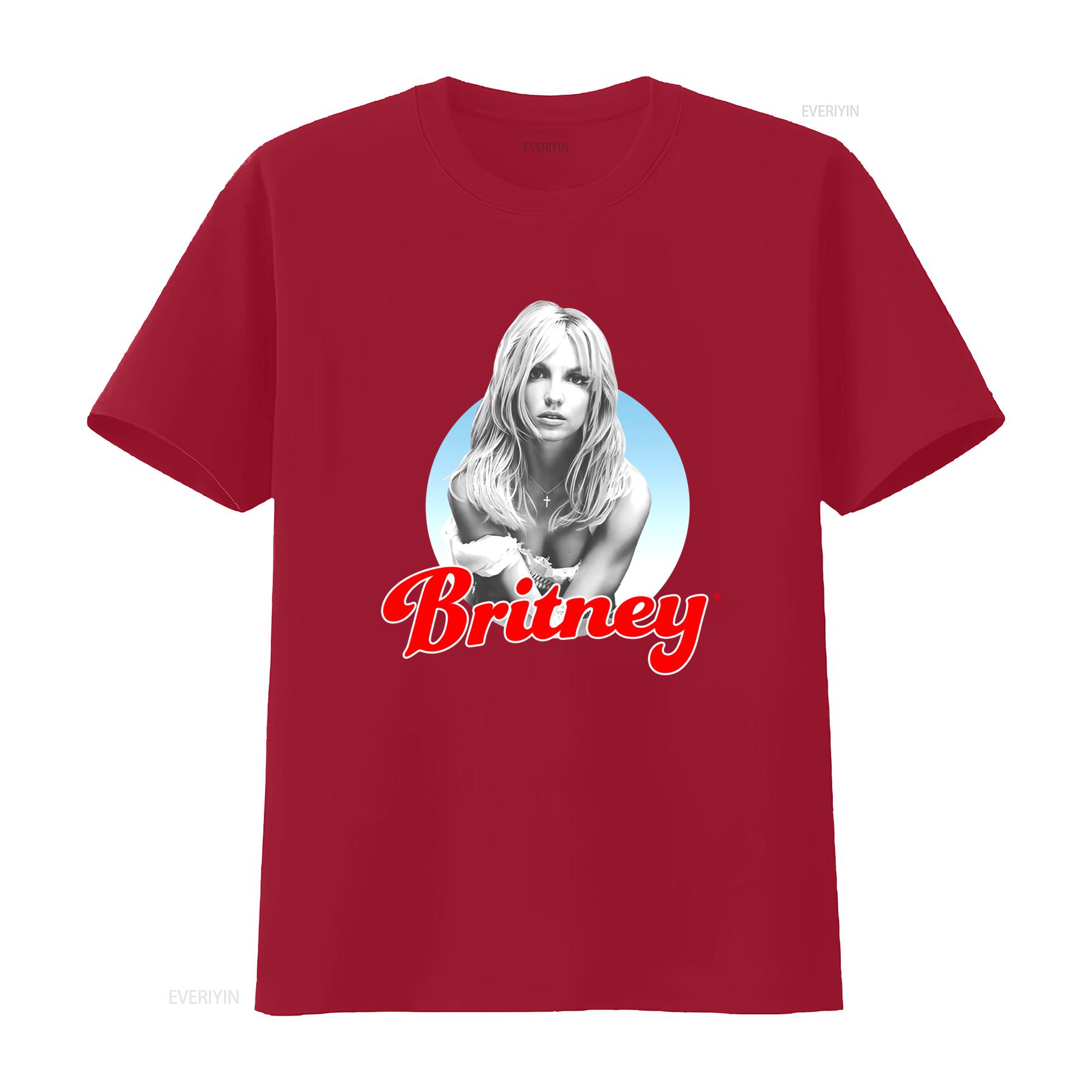 

NEW Vintage Britney Spears Print Mens T Shirt Available in Full Sizes S 4XL vintage Washed Breathable Casual designer clothes S