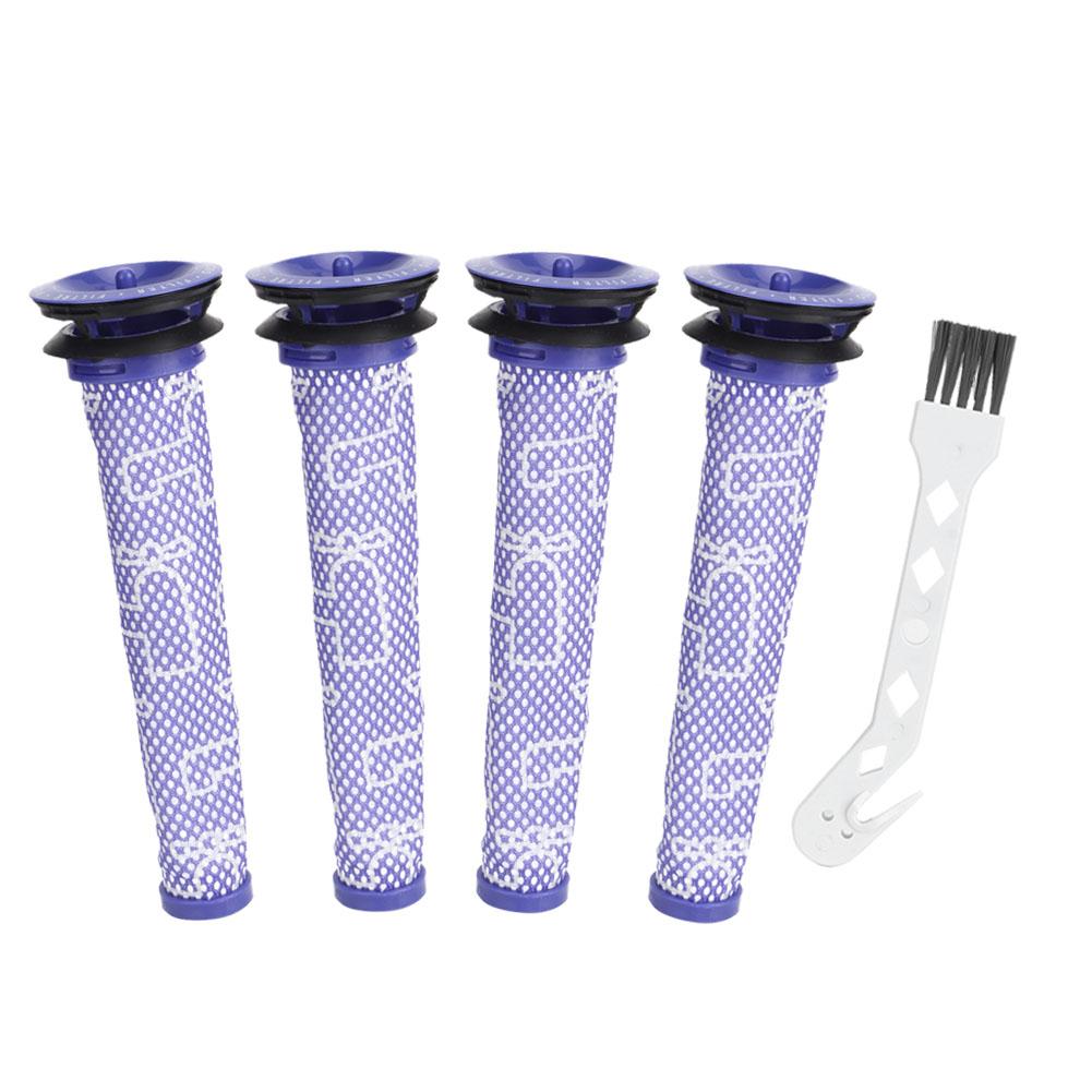 Vacuum Cleaner Pre Filter Brush Replacement Accessories Fit for Dyson DC58 DC59 V6 V7 V8