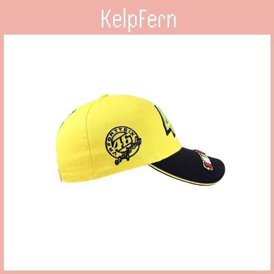 Valentino Rossi Motorfiets Geborduurde Pet Met Zonbescherming Voor Casual Buitenkleding