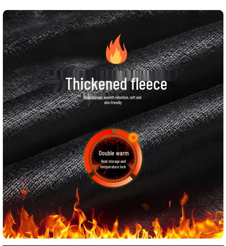 2024 Men's Large Winter Down Jacket - Velvet-Lined, Thickened Baseball Style with Stand Collar