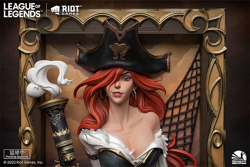 Infinity Studio x League of Legends The Bounty Hunter Miss Fortune 3D Frame