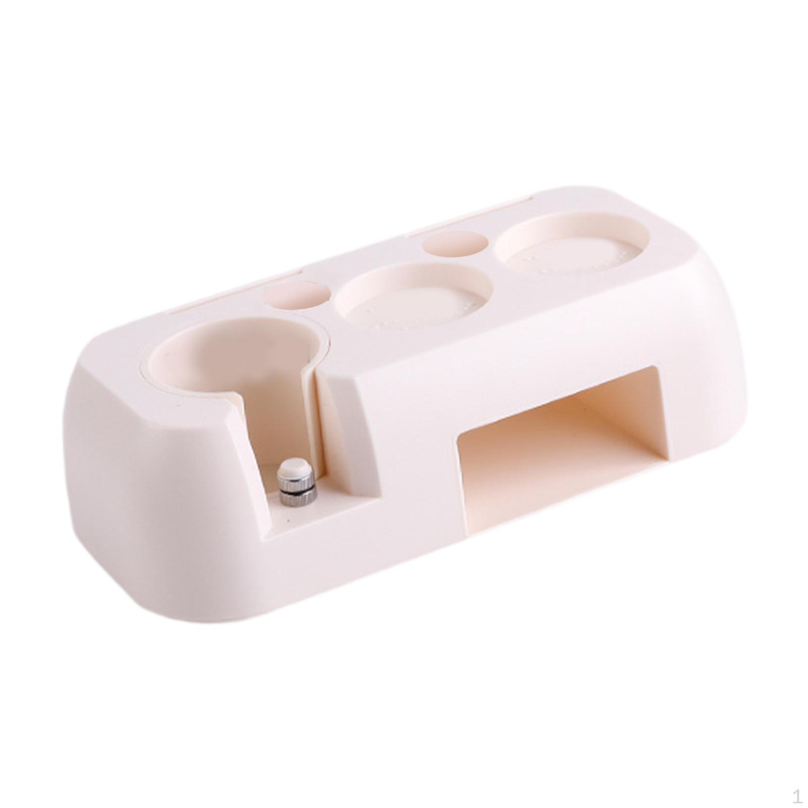 

Органайзер для темперирования кофе с нокбоксом и основанием для портафильтра белый