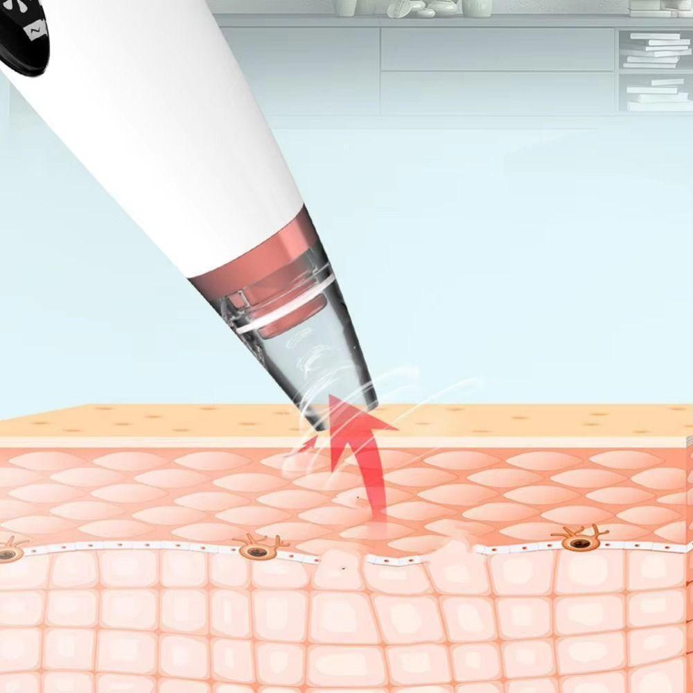 Water Cycle Pore Cleaner USB Rechargeable Blackhead Vacuum Cleaner Acne Cleaner  Acne Treatment