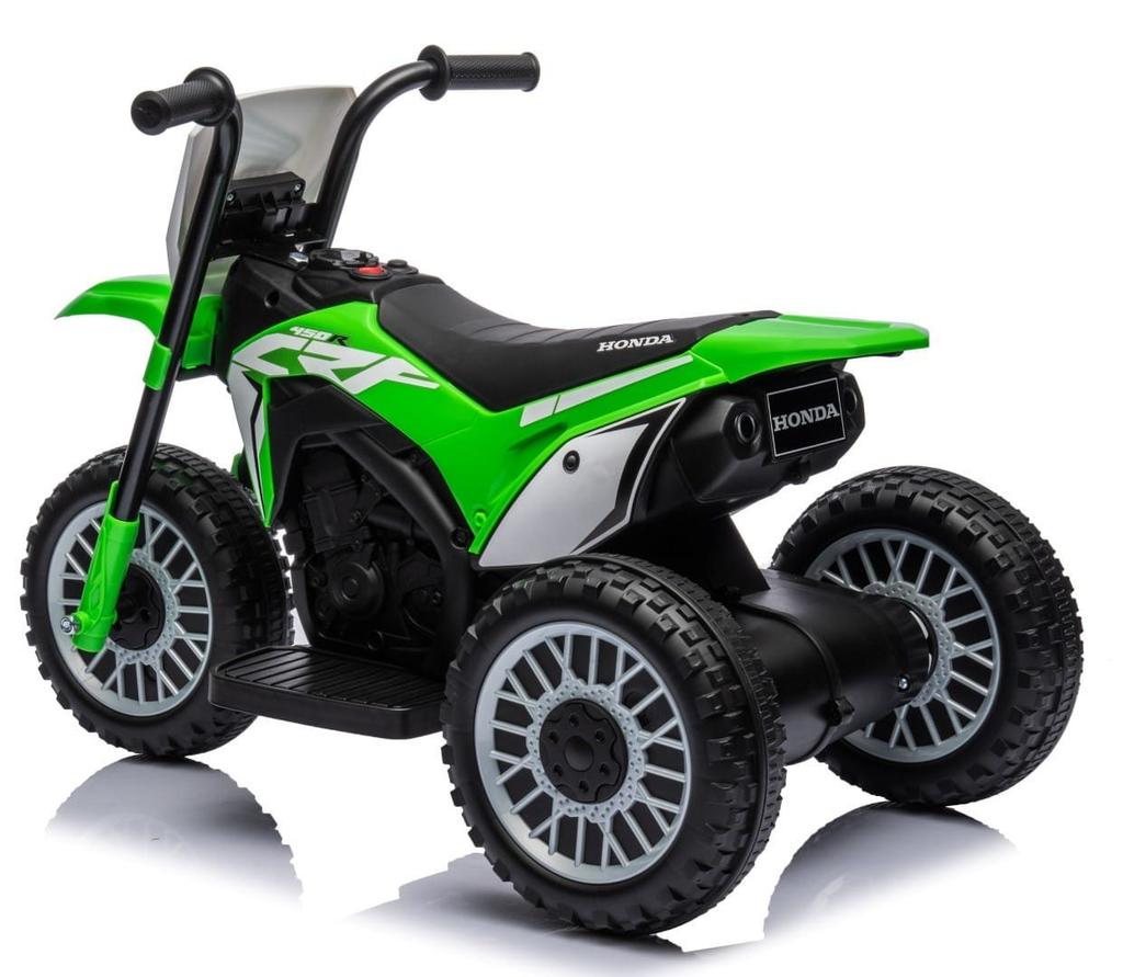 Honda Crf450 Motor Na Akumulator Trójkołowy Jeździk Dźwięk Zielony