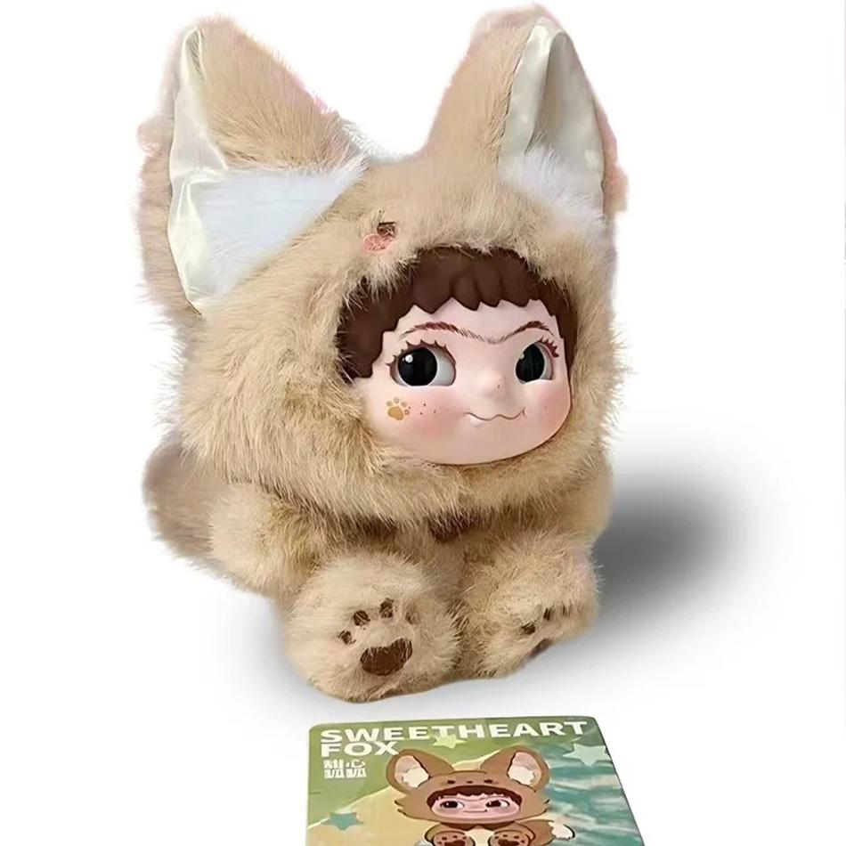 Wakuku V2 Überraschungsbox Fuchs & Hase Trick Or Treat Serie Vinylpuppe Überraschungstüte Schlüsselanhänger Trendige Spielzeuge Überraschungsbox Personalisierte Geschenke