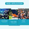 100PCS Aquarium Testing Set for Freshwater Saltwater Pond Test Strips for Fish Tank Testing PH Nitrites Alkalinity