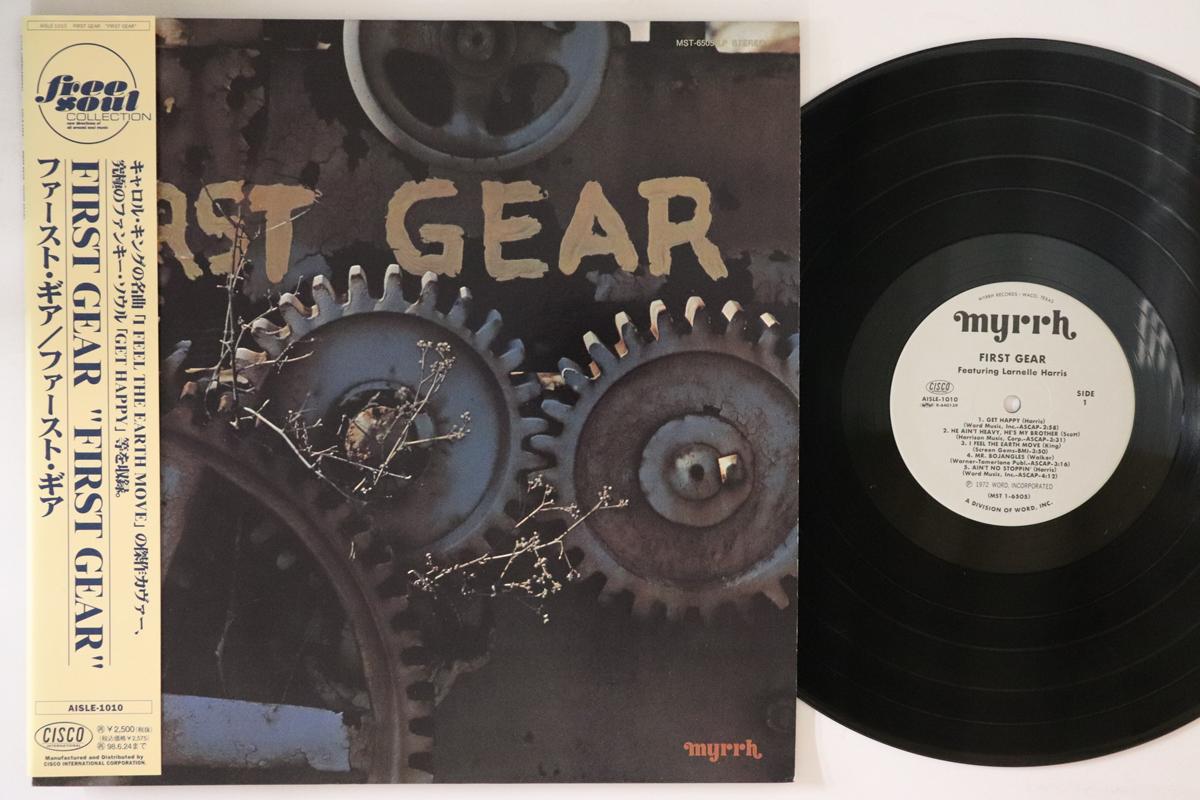 

LP Record FIRST GEAR First Gear AISLE1010 CISCO INTERNAT 1996 Japan Obi Rock Used