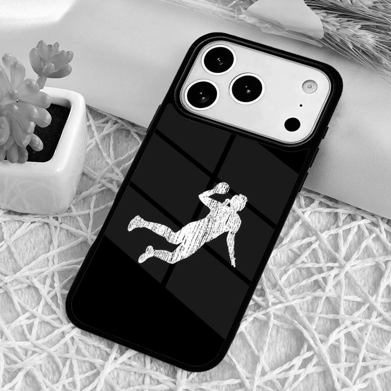 Handball Handballer Phone Case for iPhone 17 Air 16 15 11 12 14 13 Pro Max Shockproof Cover