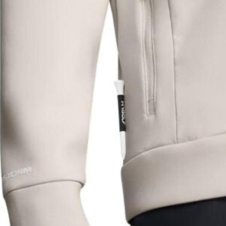 Under Armour Giacca a maniche lunghe da golf Drive Pro in tessuto da uomo Giacche Grigio 1387117-289
