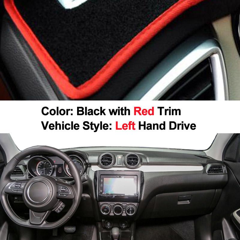 Car Dashboard Cover Dash Mat For Suzuki Swift 2018 2019 Dashmat Pad Carpet Dash Board Sun Shade Automobile Non-slip Car Styling