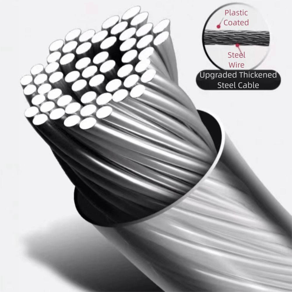 Space Saving Retractable Clothesline Punch-Free Wall Mounted Clothesline Indoor