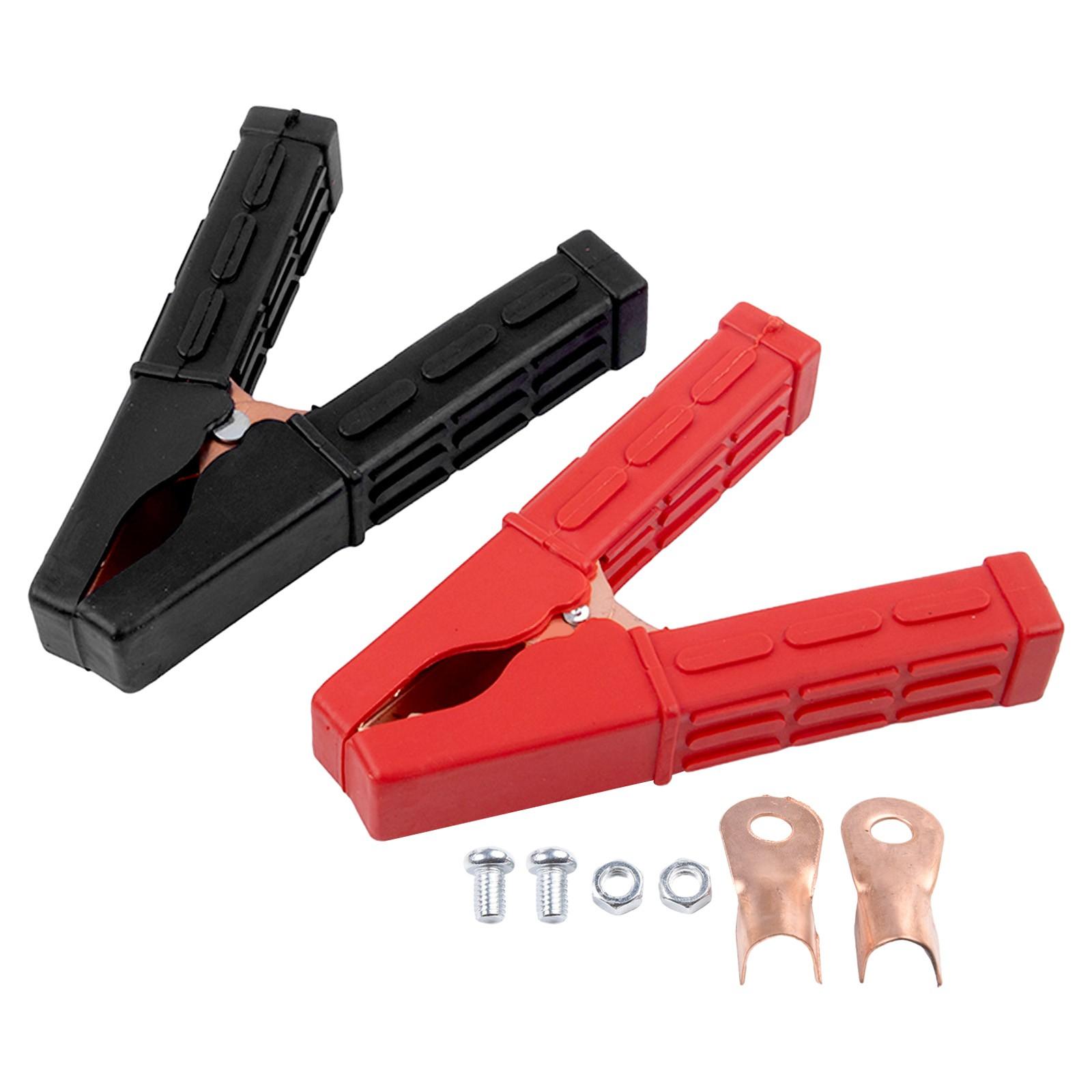 

Reliable Connection with Teeth 2PCS Heavy Duty Battery Clamps for Car