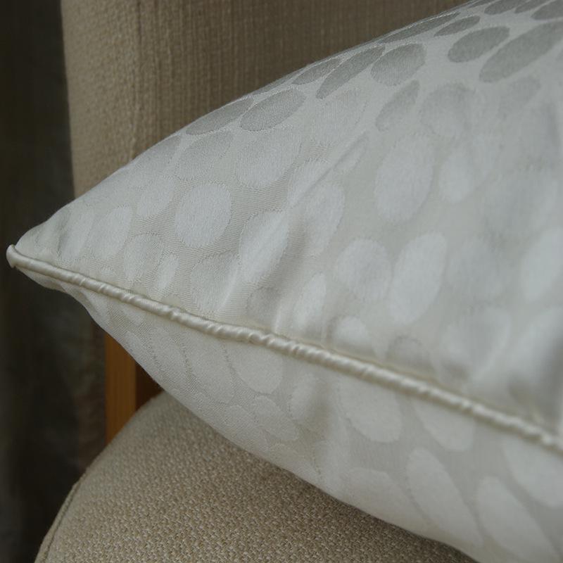 Petit Coussin Décoratif Jacquard Pierre Moderne Minimaliste pour Canapé