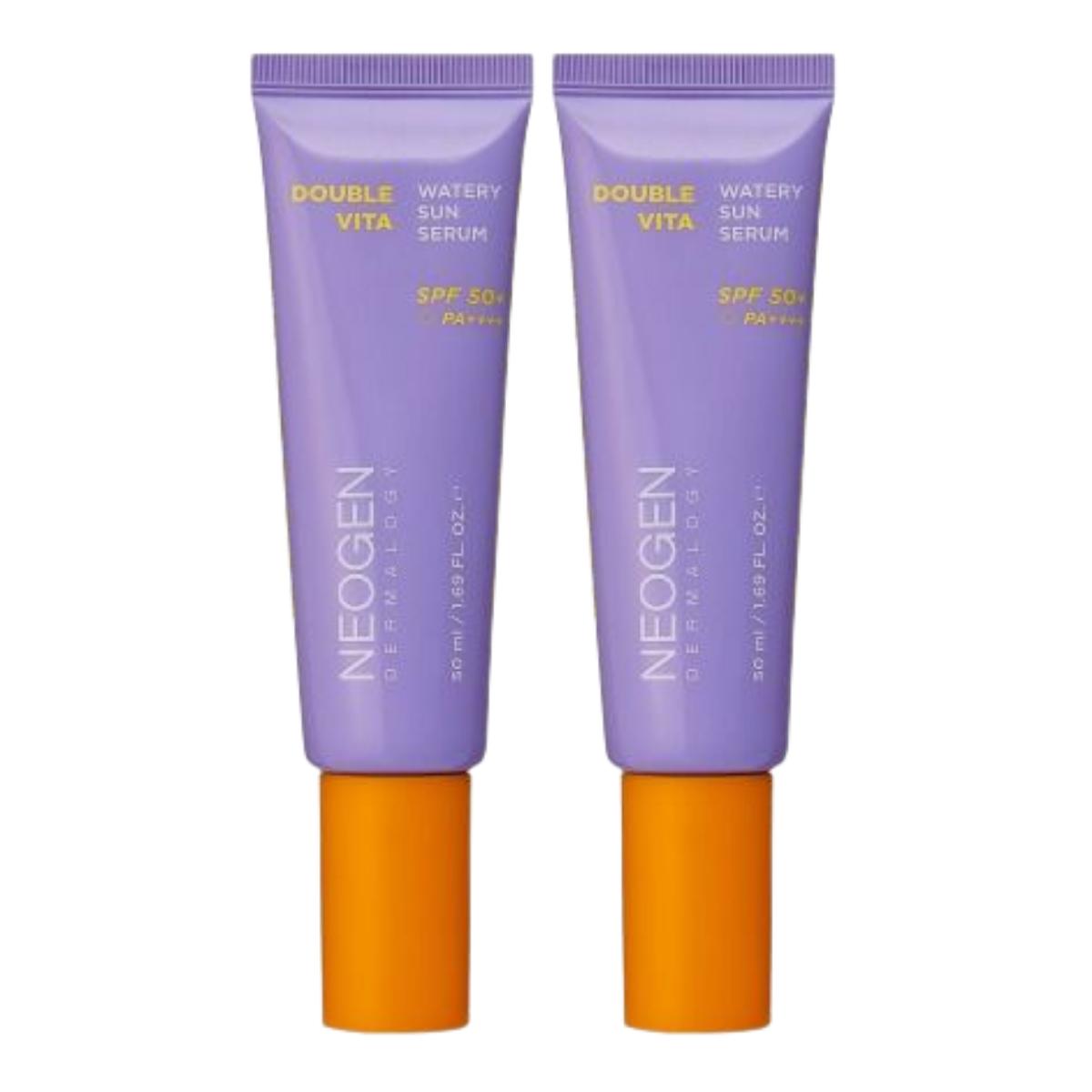 Neogen Dermalogy Double Vita Watery Sun Serum SPF50+ PA++++ Duo Set (50ml + 50ml)