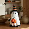 Halloween Gifts for Friends Ghost Ornament, Cute Tabletop Sculpture, Durable Resin Decorative Centerpiece Table Home Party Festive Shelf Ornaments