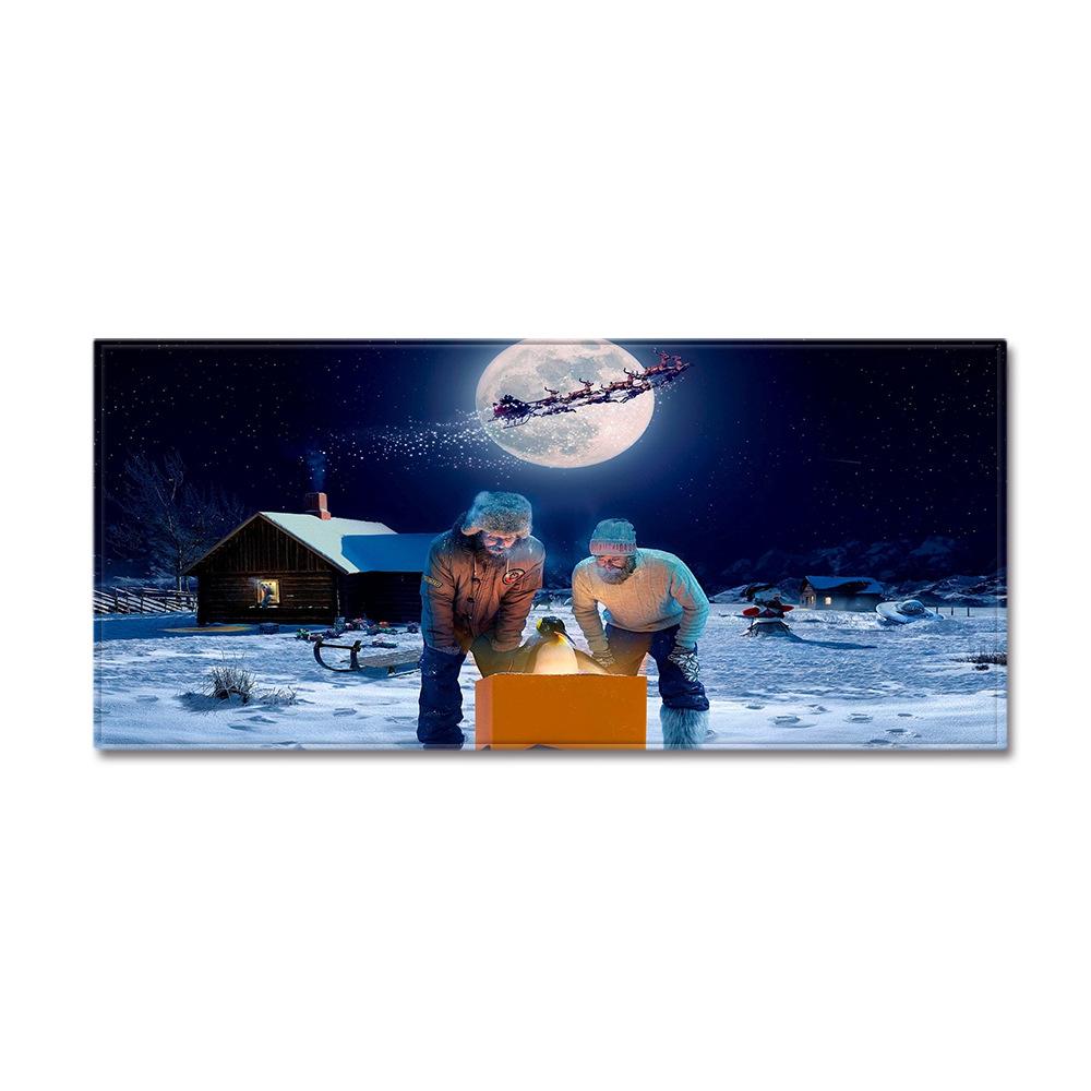 Christmas Kitchen Sand Carpet Doormat Long Floor Mat