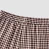 Semir Women's Plaid Drawstring Wide-Leg Casual Pants