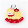 Fluffy Curly Haired Lamb Pendant Soft Sheep Pendant Bag Charm Plush Sheep Keychain  Women