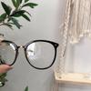 1PC Optical Glasses Frame Women Men Round Oversized Eyeglasses Frames Metal Spectacles Clear Lenses Glasses Cat Eyes Retro New