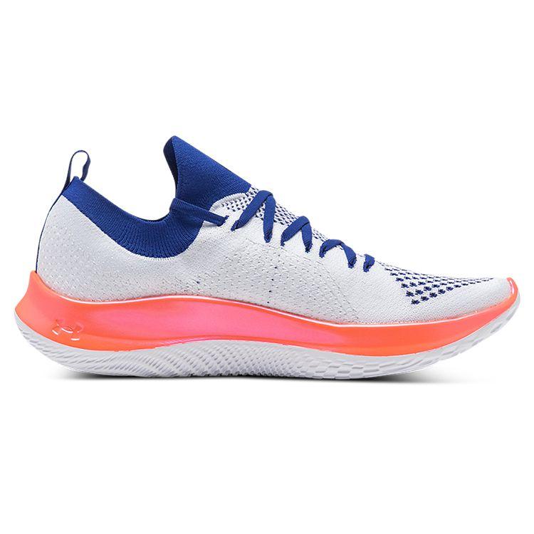 Under Armour Flow Velociti SE Lightweight Breathable Fabric Low-Top Casual Running Shoes Men sneaker White Blue Pink 3025710-105