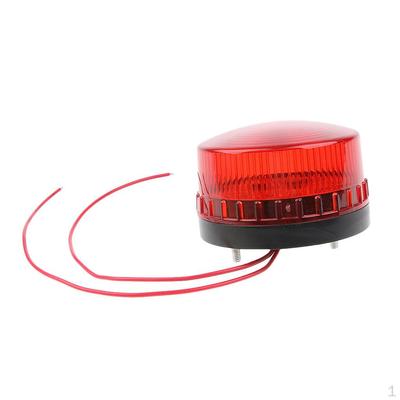 Rote LED blinkendes Blitzlicht Warnleuchte Lampe Leuchtfeuer DC24V - Staub- und wasserdicht