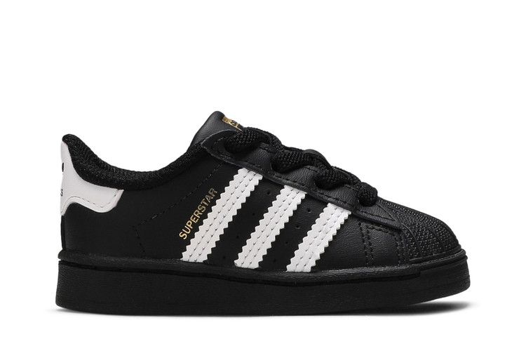 Kids' Sneakers adidas Superstar Core Black Cloud White Gold (TD) Core Black/Cloud White/Core Black