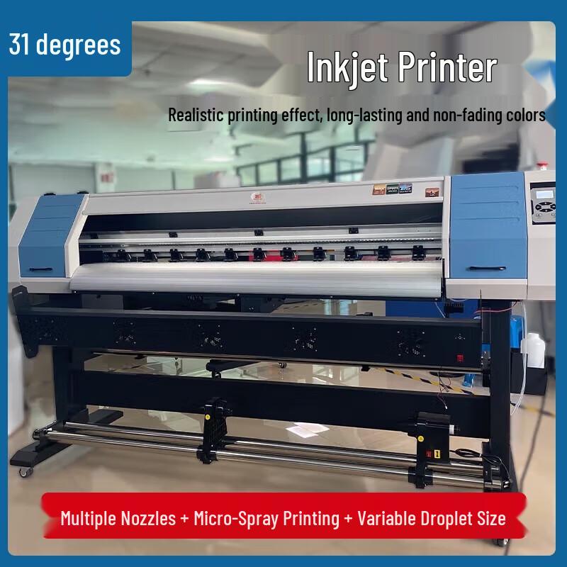 

31° 1.8m Wide Format Piezoelectric Inkjet Plotter