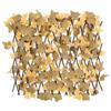 VidaXL Treillis de Feuille d'Érable Artificiel Extensible 5 pcs, Écran de Clôture, Brise-vue d’Intimité, Décoration de 366595