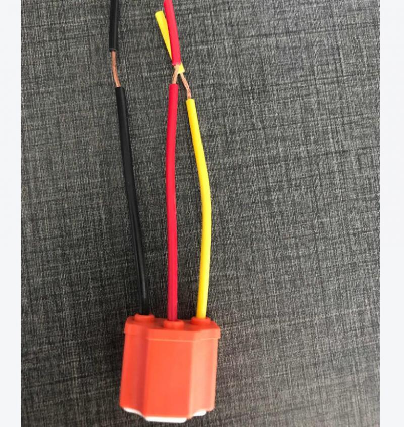 

9003 HB2 3-контактный адаптер для фар с предварительной проводкой, гнездо для светодиодной лампы, удлинитель для лампочки H4