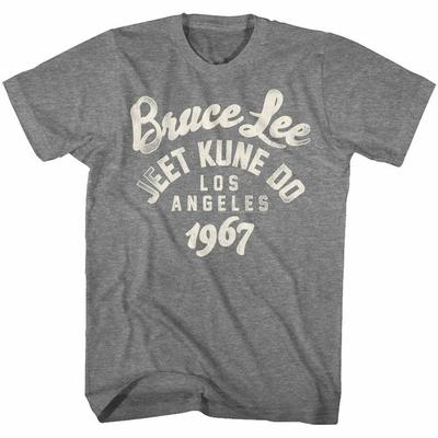 Bruce Lee Be Water '67 Graphite Heather T-Shirt