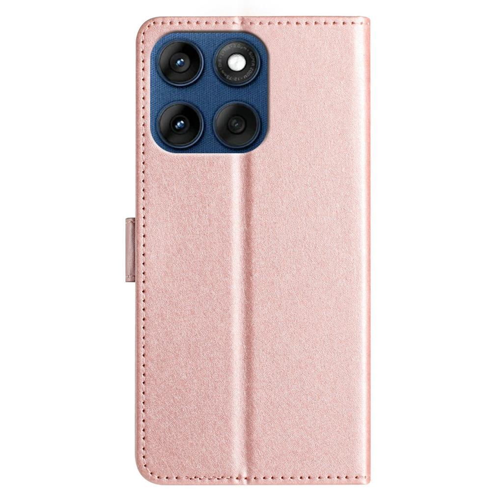 Wallet Case for Motorola Edge 60 5G/60 Fusion 5G/60s 5G Leather Folio Phone Cover Magnetic Clasp