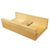 1pc Wooden Adjustable Loaf Soap Cutter Wood Box Cutting and Beveler Planer Tool for Handmade Soap Making