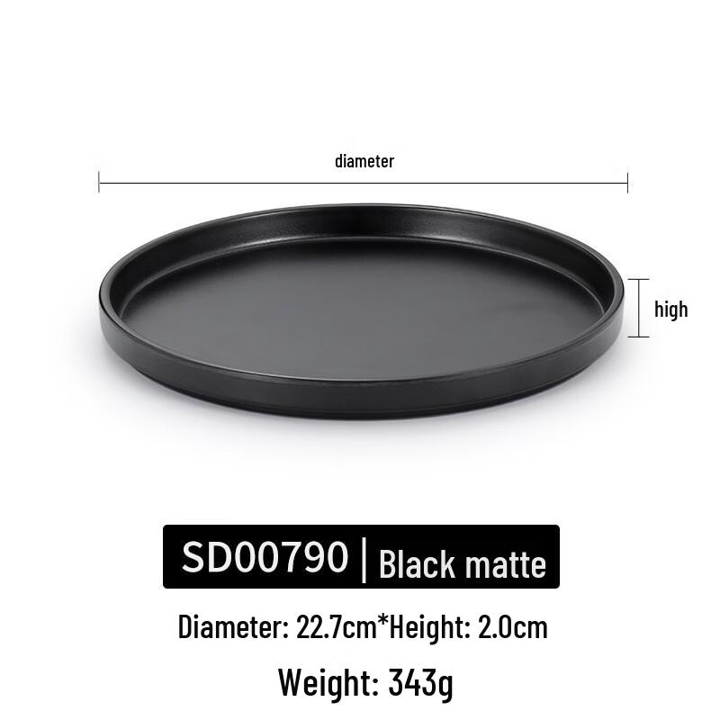 A5 Melamine Food Grade Round Plate