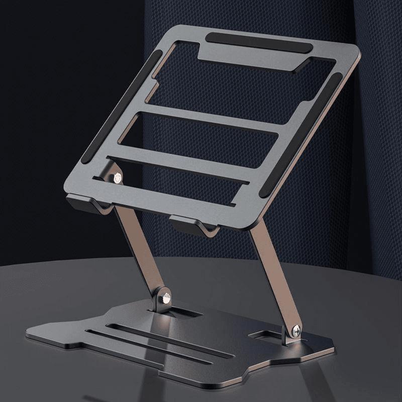 360° Rotating Height Adjustable Laptop & Tablet Stand with Portable Folding Cooling Design