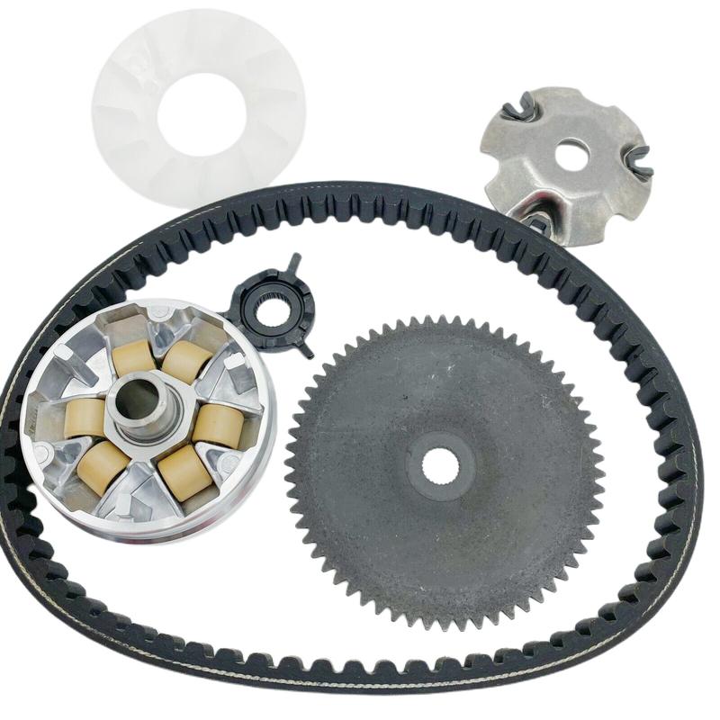 

Clutch Variator For GY6 49 50cc Scooter Moped ATV Go Kart Roller Fan with Belt