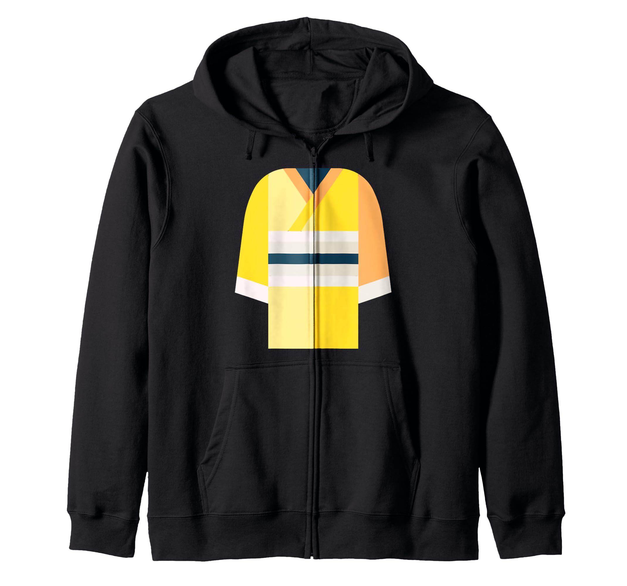 

This is my yukata thin kimono Zip Hoodie чёрный