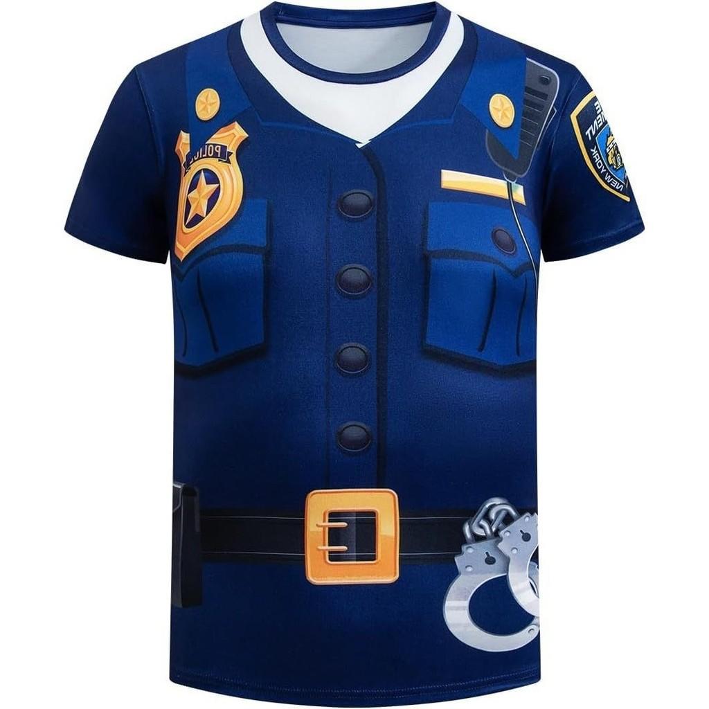 Wacky Spoof Pirate Digital Print T Shirt With Breathable Polyester For Youth Summer Casual Wear