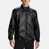 Under Armour Impasse 2.0 Wasserdichte Lauf-Sportjacke mit Stehkragen und Logo für Herren Jacke Schwarz 1360732-001