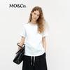 MO&Co. Embellished Cotton Short Sleeve T-Shirt