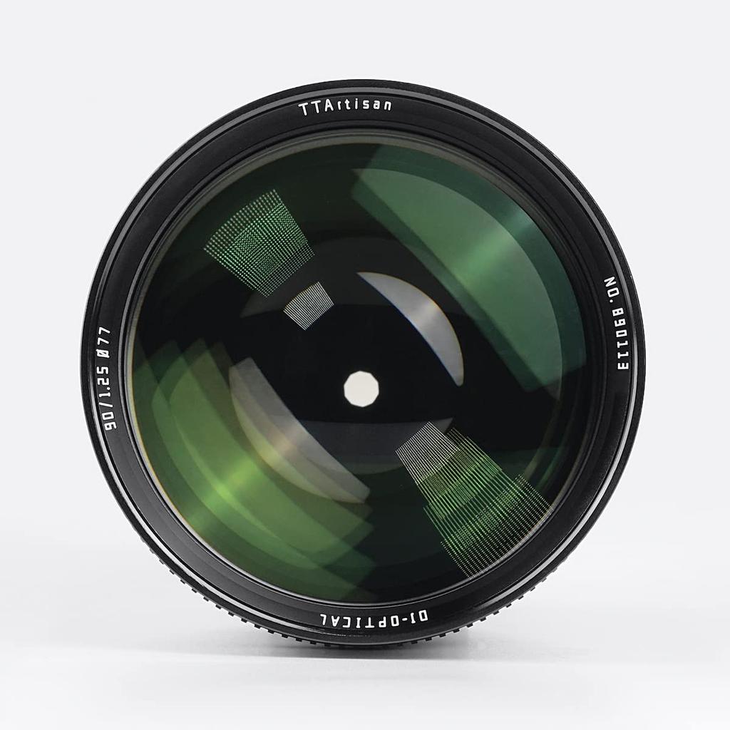 TTArtisan 90mm Sony E Black Lens by Meisho Warranty f/1.25 E-Mount Optical, 2-Year