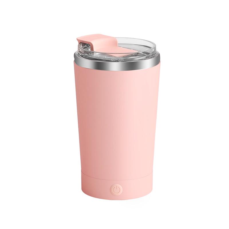 Rechargeable Luxury Stainless Steel Automatic Stirring Coffee Cup - Portable USB Essential for the Lazy