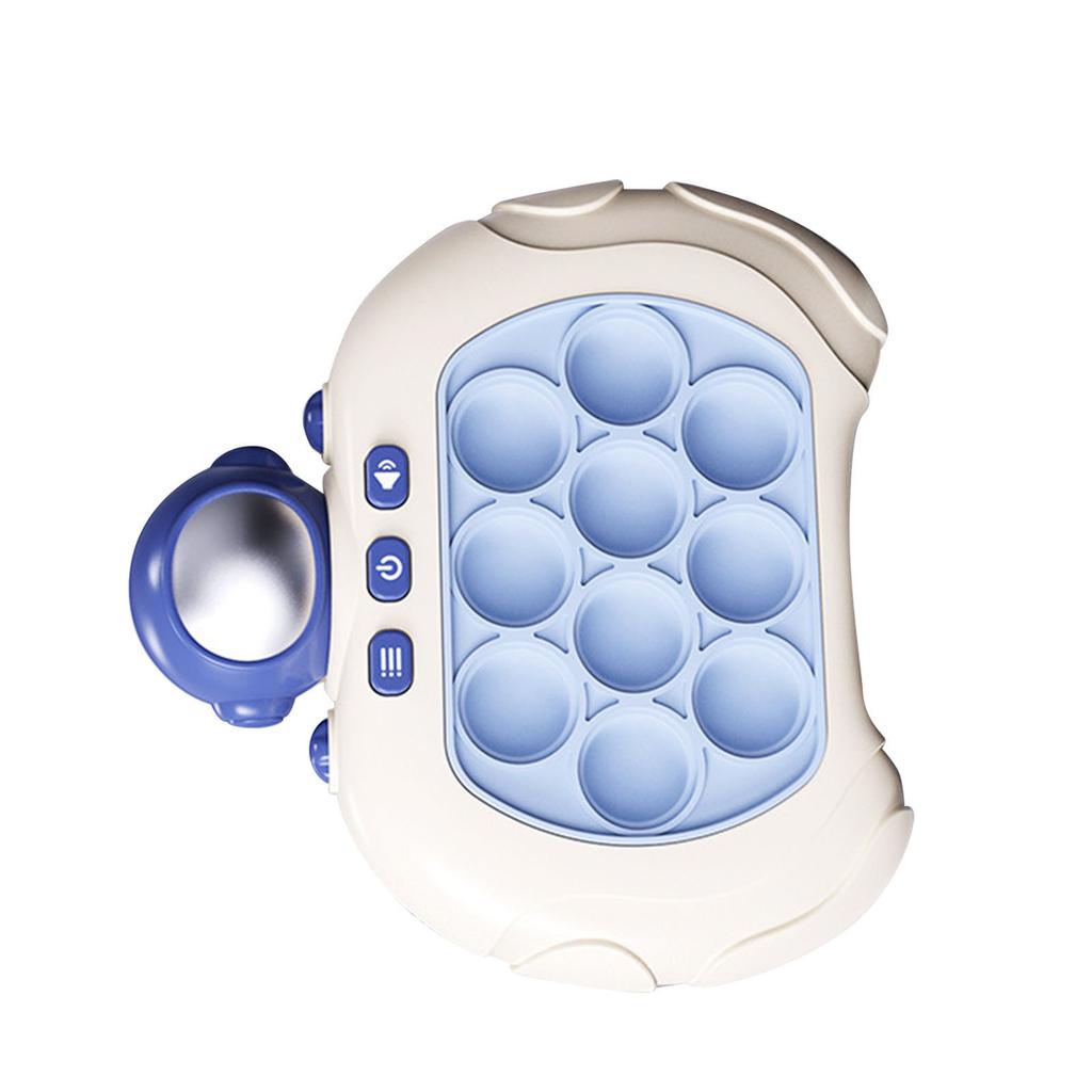 Handheld Speed Pushing Game Light Up Early Educational Electronic Push Squeeze Console Toy Astronaut