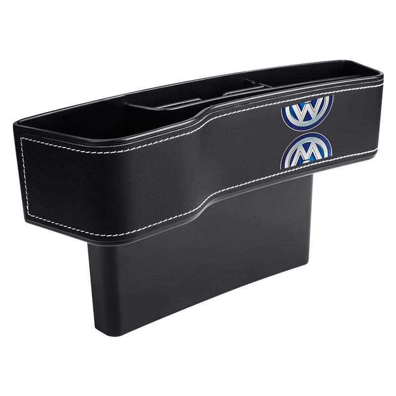 BSB1 VW GTI GOLF Car Crevice Storage Box Seat Gap Slit Seat Gap Slit Seat Organizer For Volkswagen CC R-Line T5 Golf T-ROC R Polo GTD xg2